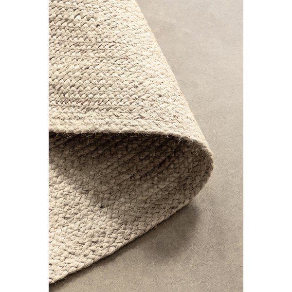 Kremowy okrągły dywan z juty dwustronny/tkany ręcznie ø 200 cm Braided – Hanse Home-image-4