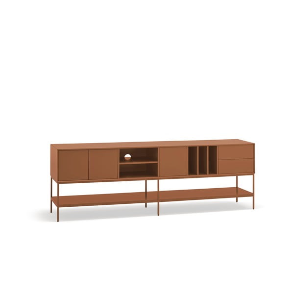 Ceglasta szafka pod TV 220x74x45 cm Platt – Teulat-image-3