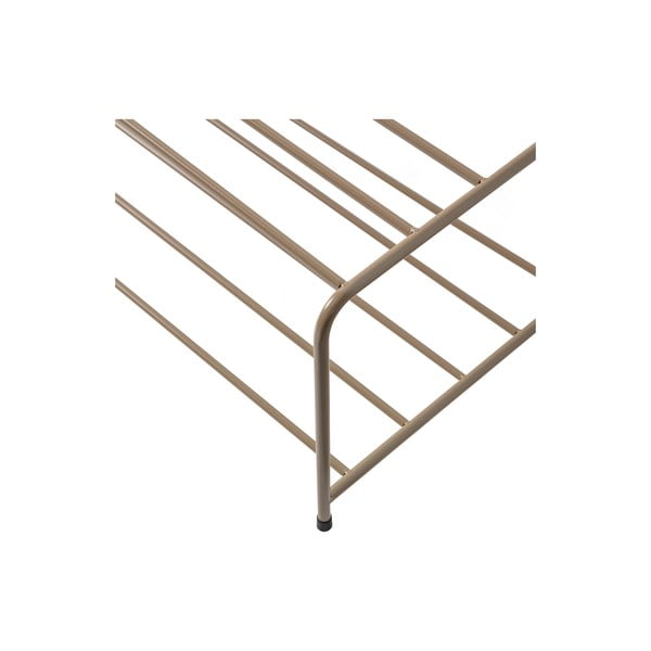 Jasnobrązowa metalowa szafka na buty Josse – WOOOD-image-4