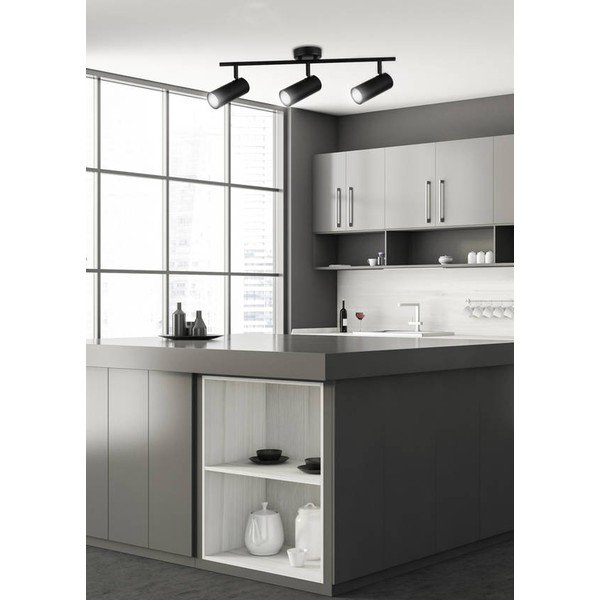 Czarna metalowa lampa punktowa 9x56 cm Colly – Candellux Lighting-image-1