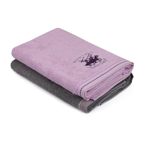 Zestaw 2 ręczników BHPC Artur, 70x140 cm