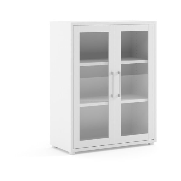 Biały regał modułowy 89x113 cm Prima – Tvilum-image-3