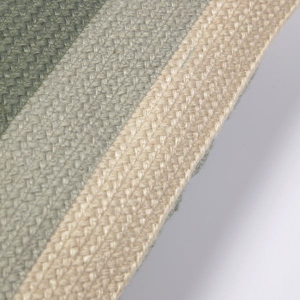 Zielona poszewka na poduszkę z tworzywa z recyklingu Kave Home Leeith, 30x50 cm-image-1