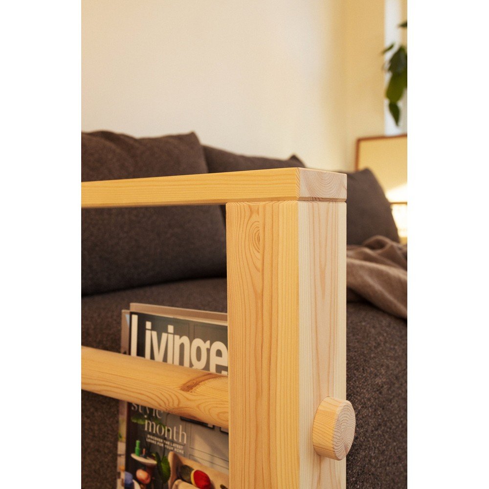 Ciemnoszara sofa 225 cm Bare – Karup (zdjęcie 5)