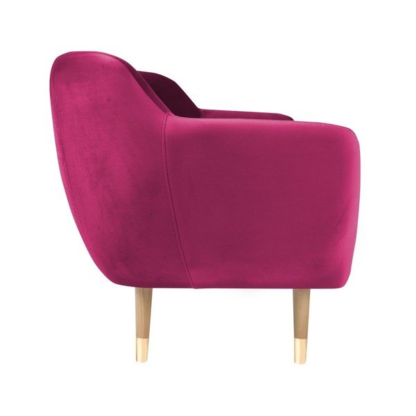 Różowy fotel Mazzini Sofas Amelie-image-3