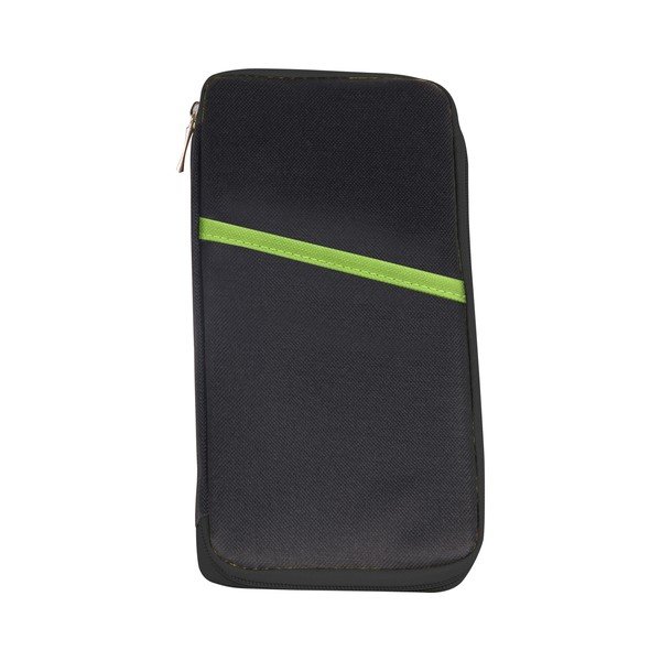 Czarne etui na dokumenty JOCCA, 13x25 cm-image-1