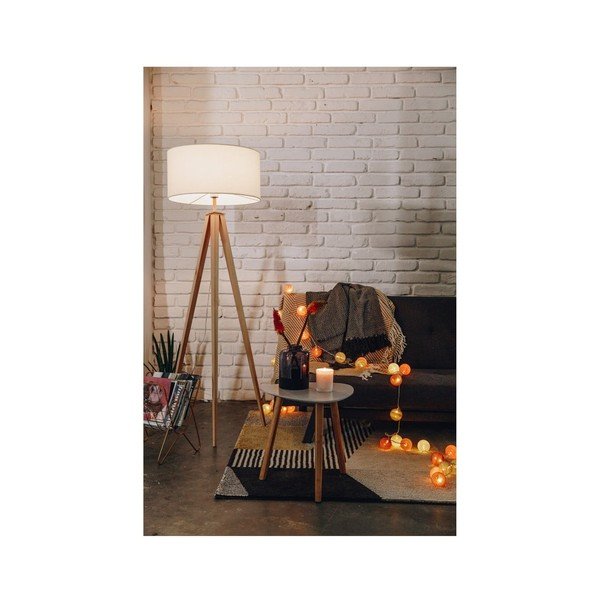 Szary stolik loomi.design Viby, 55 x 55 cm-image-2