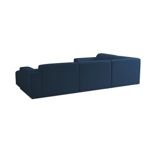 Ciemnoniebieski narożnik z materiału bouclé (w kształcie litery U) Roxy – Scandic-image-2