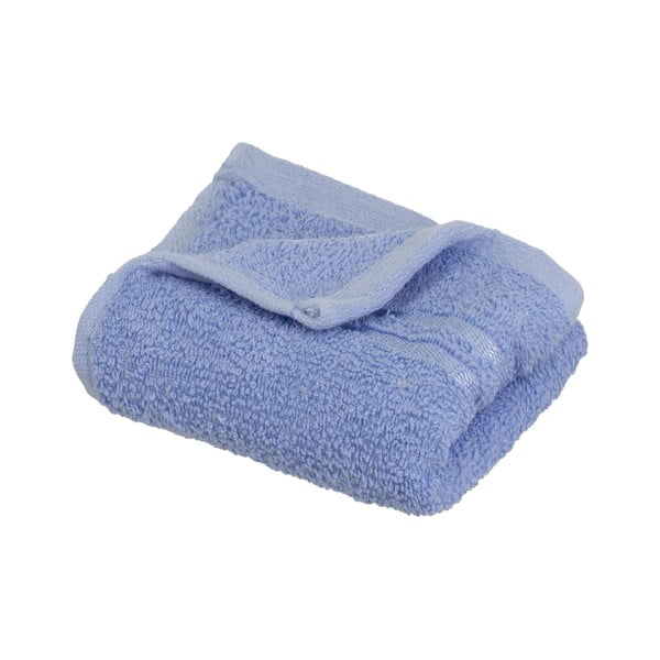 Niebieski bawełniany ręcznik frotte 30x50 cm Simple – Casa Selección