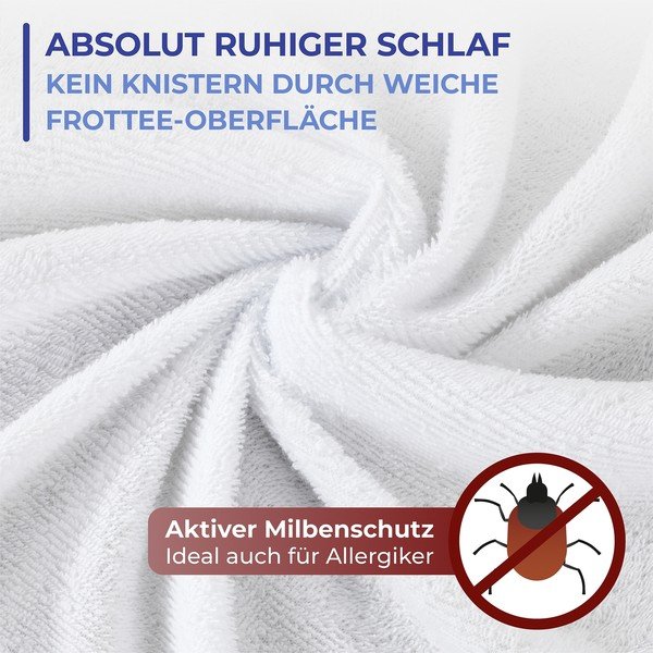 Wodoodporny antyalergiczny ochraniacz na materac 100x200 cm – Maximex-image-3