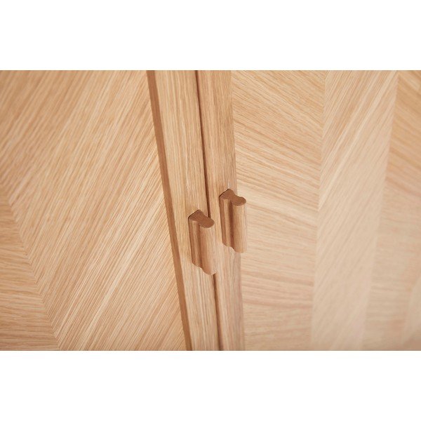 Szafa z drewna dębowego Hübsch Herringbone-image-1