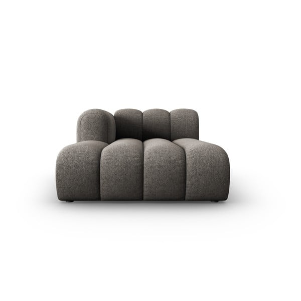 Ciemnoszary szezlong (lewostronny) Lupine – Micadoni Home