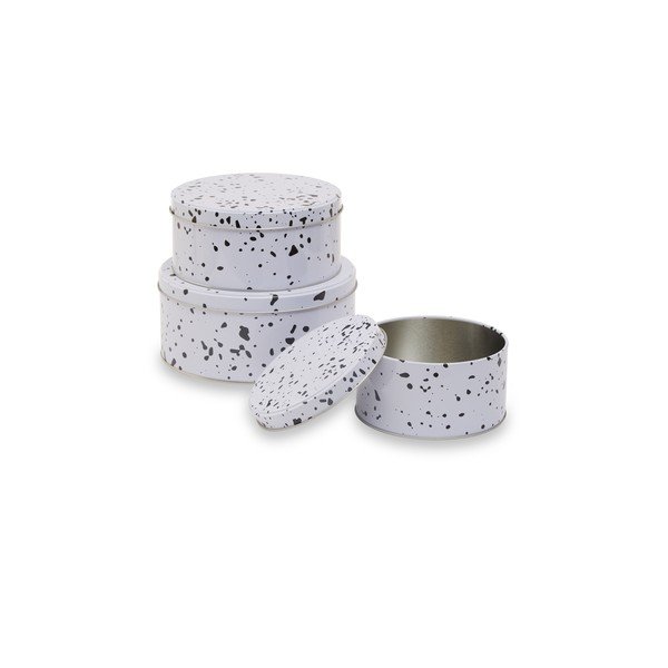 Metalowe pojemniki na żywność 3 szt. na ciasta Speckled – Premier Housewares-image-3