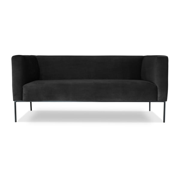 Czarna sofa 3-osobowa Windsor  & Co. Sofas Neptune