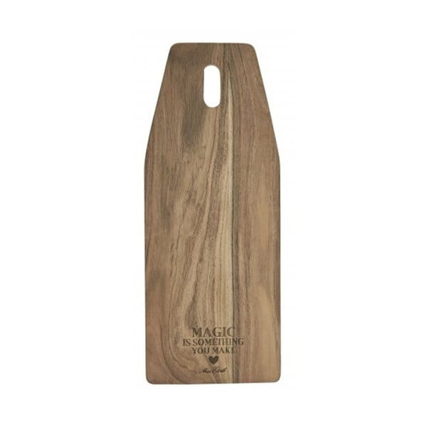 Deska do krojenia z drewna akacjowego Miss Étoile, 20x50 cm