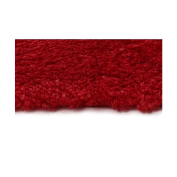 Czerwony dywanik łazienkowy Confetti Miami, 50x57 cm-image-1