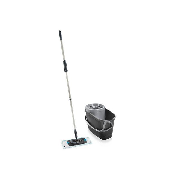 Mop rotacyjny z wiadrem Clean Twist M Ergo Black – LEIFHEIT