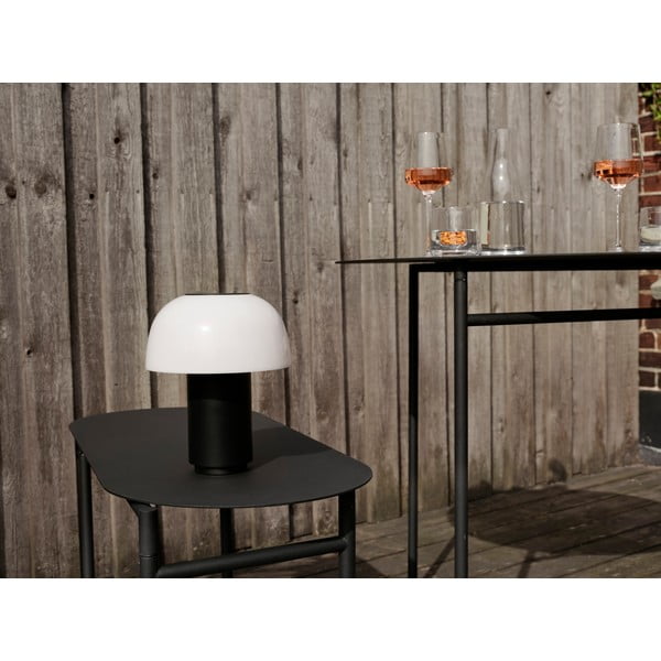 Czarny metalowy okrągły stół ø 70 cm Disc – Zone-image-1