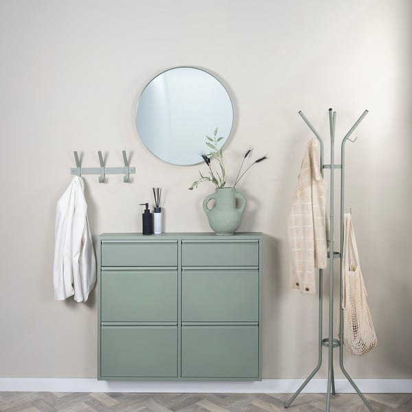 Szarozielony metalowy wieszak ø 40x170 cm Jessy – Spinder Design-image-1