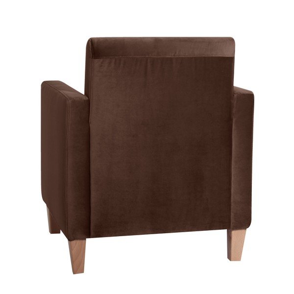 Brązowy fotel Max Winzer Milla Velvet-image-3