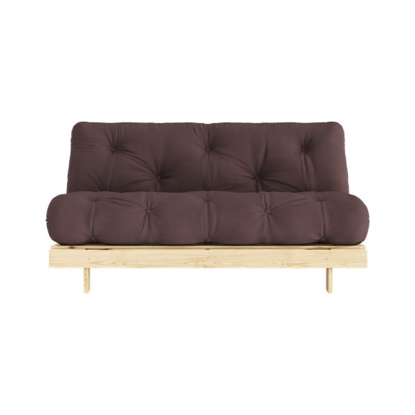 Brązowa rozkładana sofa 160 cm Roots – Karup Design-image-3