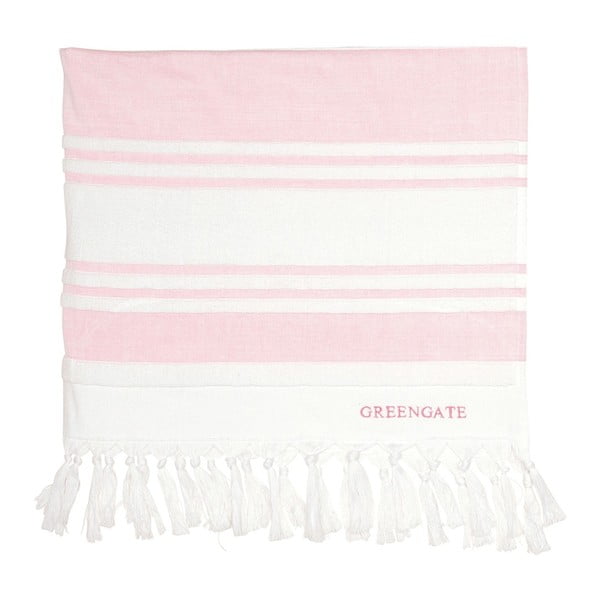 Różowy ręcznik kąpielowy Green Gate Hammam