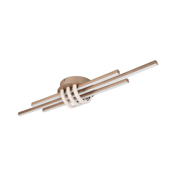 Lampa sufitowa LED w kolorze brązu 18x81 cm Cinto – Reality