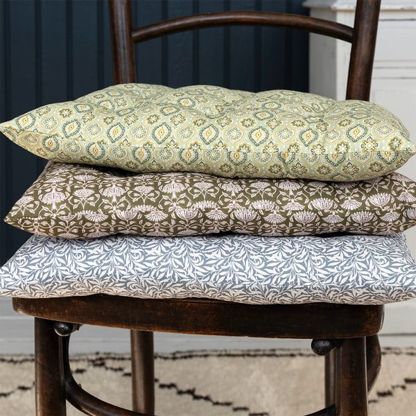 Bawełniana poduszka na krzesło 37x37 cm Leaf – Rex London-image-3