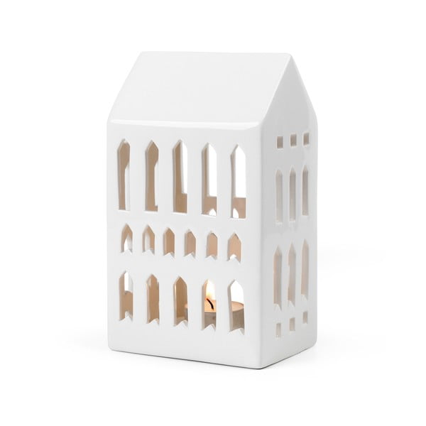 Biały ceramiczny świecznik Kähler Design Urbania Lighthouse Church-image-2