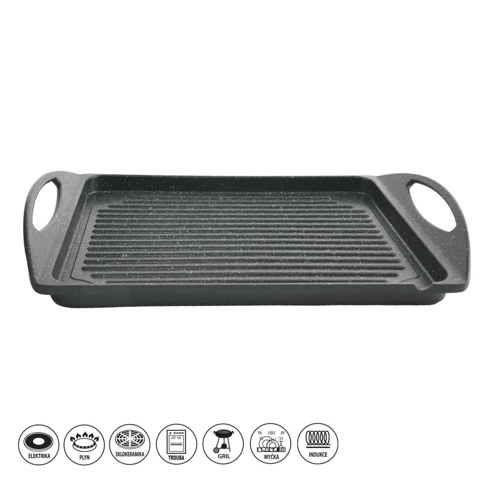 Aluminiowa płyta grillowa 27x42 cm GRANDE – Orion (zdjęcie 9)