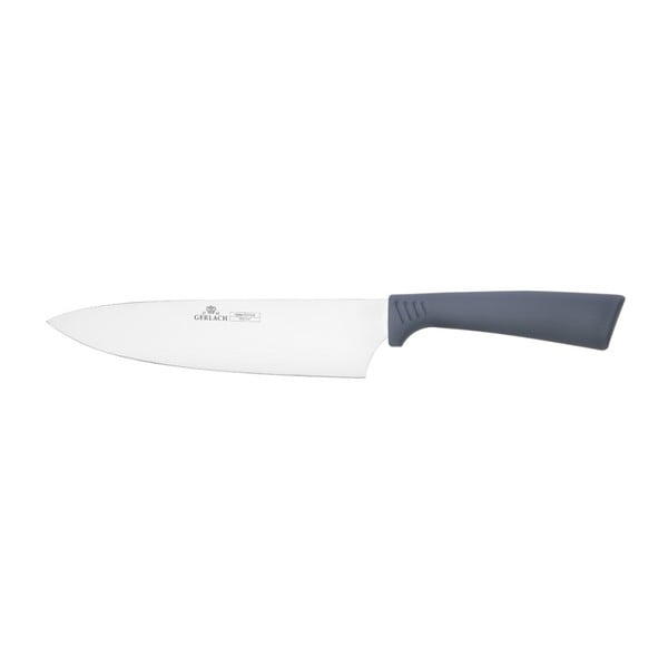 Nóż kuchenny z szara rączką Gerlach, 20 cm