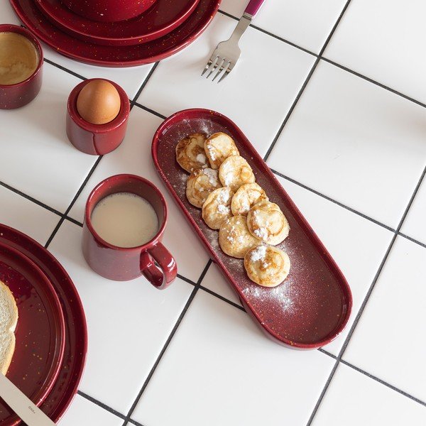 Porcelanowa taca 10x28,5 cm Fika – ONA-image-1