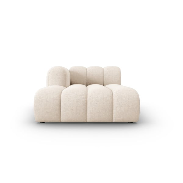 Kremowy szezlong (lewostronny) Lupine – Micadoni Home