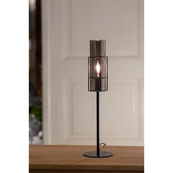 Czarna lampa stołowa (wysokość 50 cm) Torcia – Markslöjd-image-2