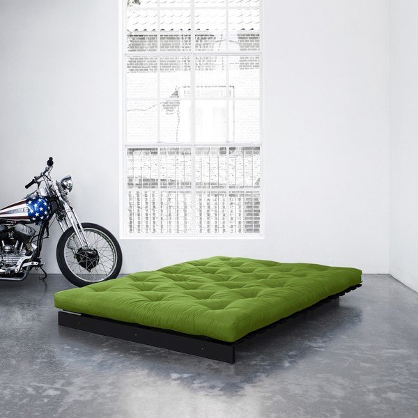 Sofa rozkładana Karup Roots Wenge/Lime-image-3