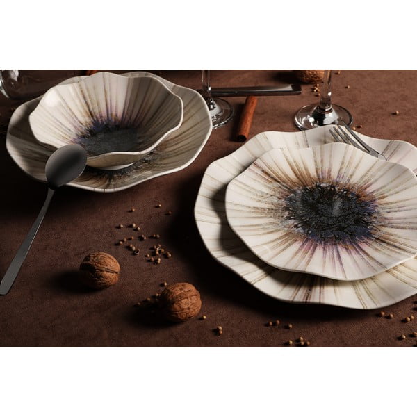 Porcelanowy zestaw talerzy 24 szt. – Hermia-image-2