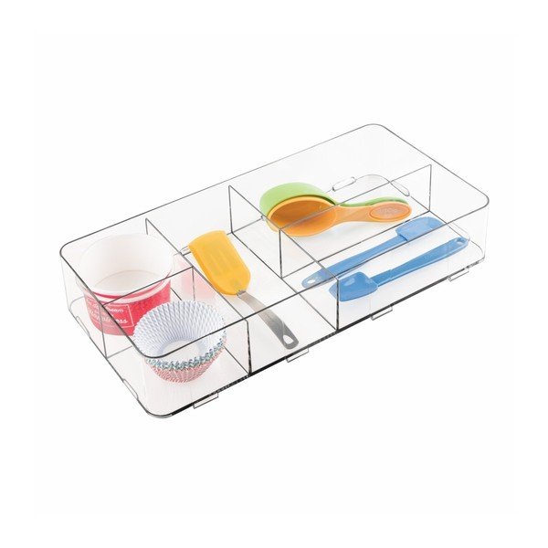 Duży organizer InterDesign Clarity Drawer, dł. 41 cm-image-1