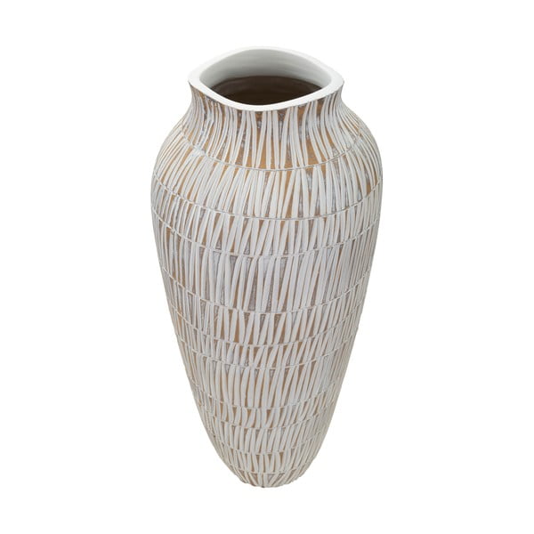 Biały wazon z żywicy polimerowej (wysokość 50 cm) Stiky – Mauro Ferretti-image-2
