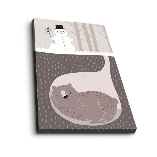 Obrazek dziecięcy 45x70 cm Winter – Wallity-image-2