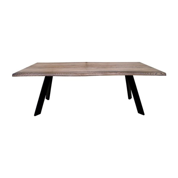 Stół z drewna dębowego House Nordic Cannes Smoked Oiled, 220x100 cm