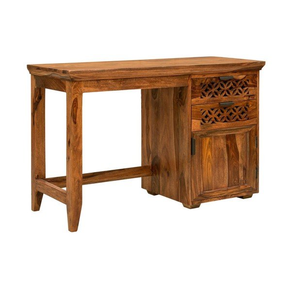 Biurko z litego drewna palisandru Massive Home Rosie-image-4