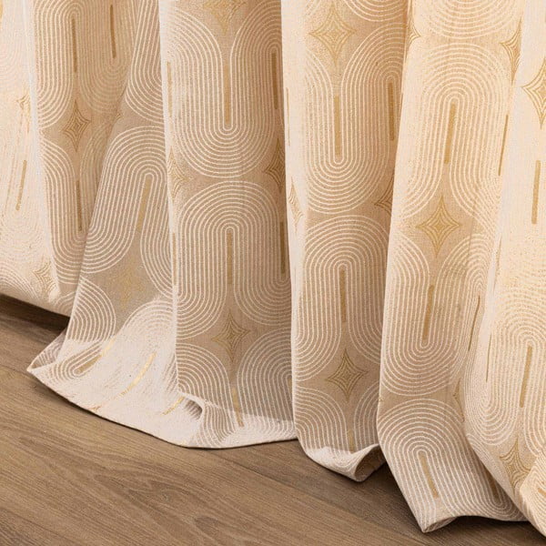 Beżowa zasłona 140x240 cm Ondine – douceur d'intérieur-image-4