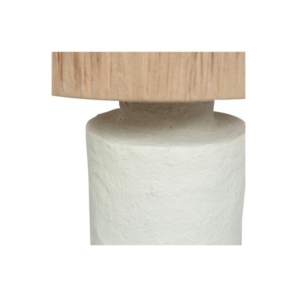 Kremowo-naturalna lampa stołowa (wys. 63 cm) Pointed – BePureHome-image-3