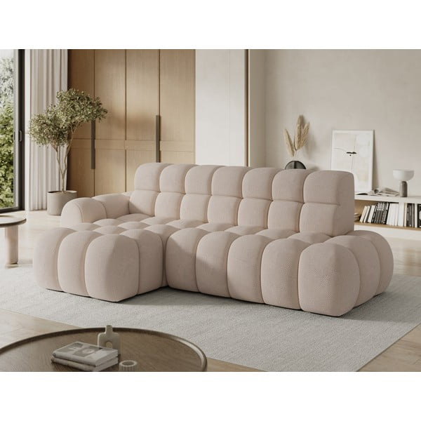 Beżowy rozkładany narożnik (lewostronny/z szezlongiem) Ceedro – ELTAP-image-3