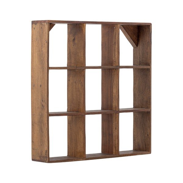 Wielopoziomowa półka z drewna z recyklingu w naturalnym kolorze 53 cm Tilo – Bloomingville-image-3