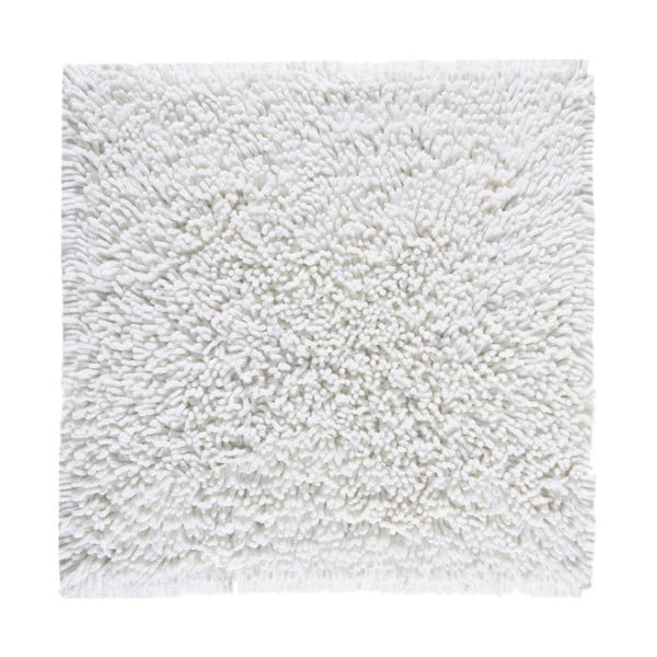 Biały dywanik łazienkowy Aquanova Nevada, 60x60 cm