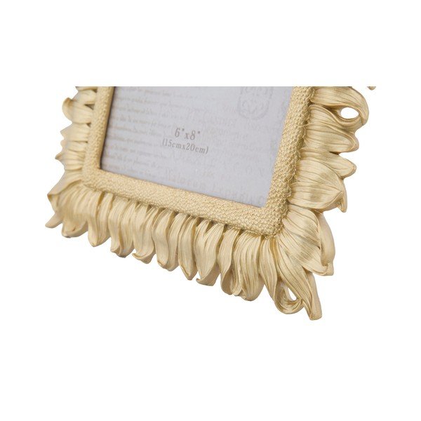 Żółta ramka na zdjęcia z żywicy Mauro Ferretti Glam Petal, 23x28 cm-image-3