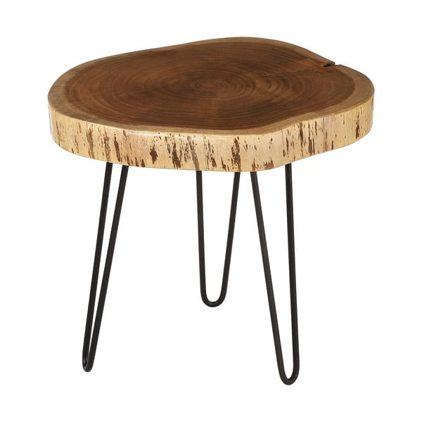 Stolik z blatem z drewna akacjowego 46x48 cm Nandri – Premier Housewares