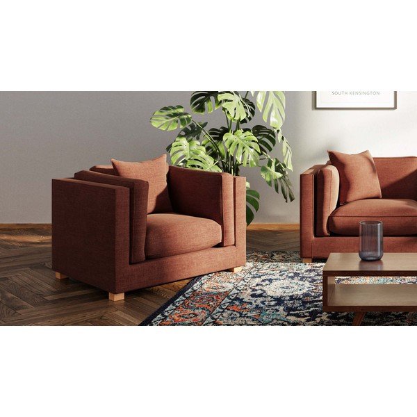 Ceglasty fotel Pomo – Ame Yens-image-3