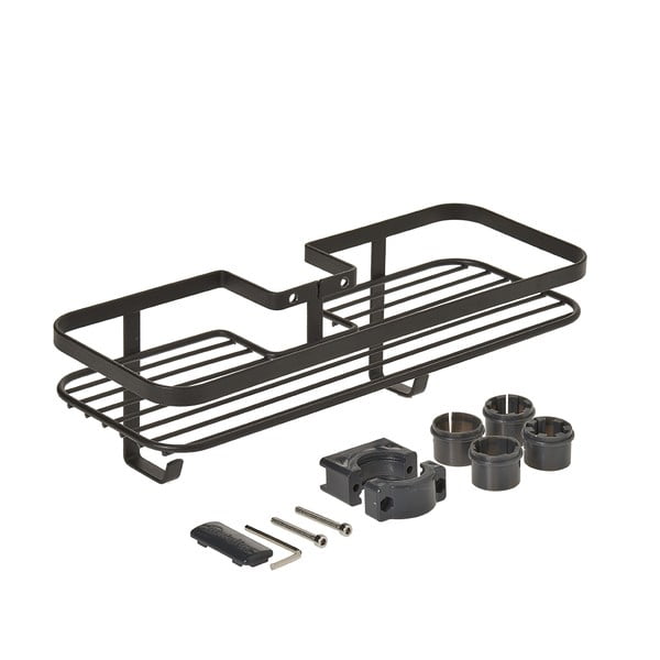 Czarna półka łazienkowa Origin - Metaltex-image-3